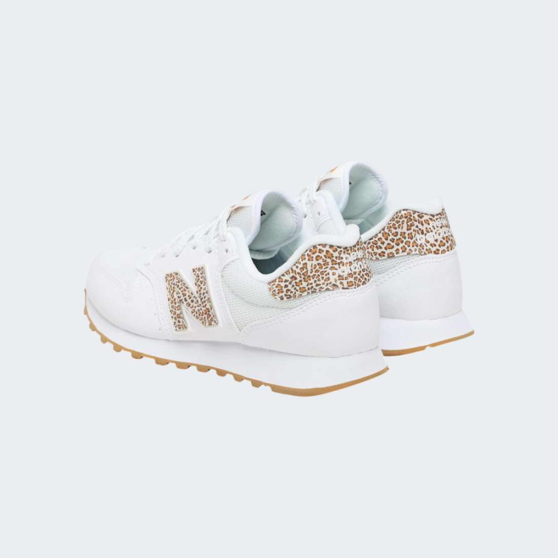 NEW BALANCE 500 WHITE/ANIMAL PRINT