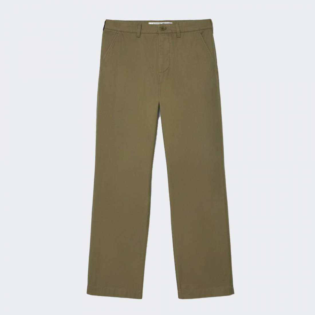 CALÇAS LACOSTE CHINO KHAKI