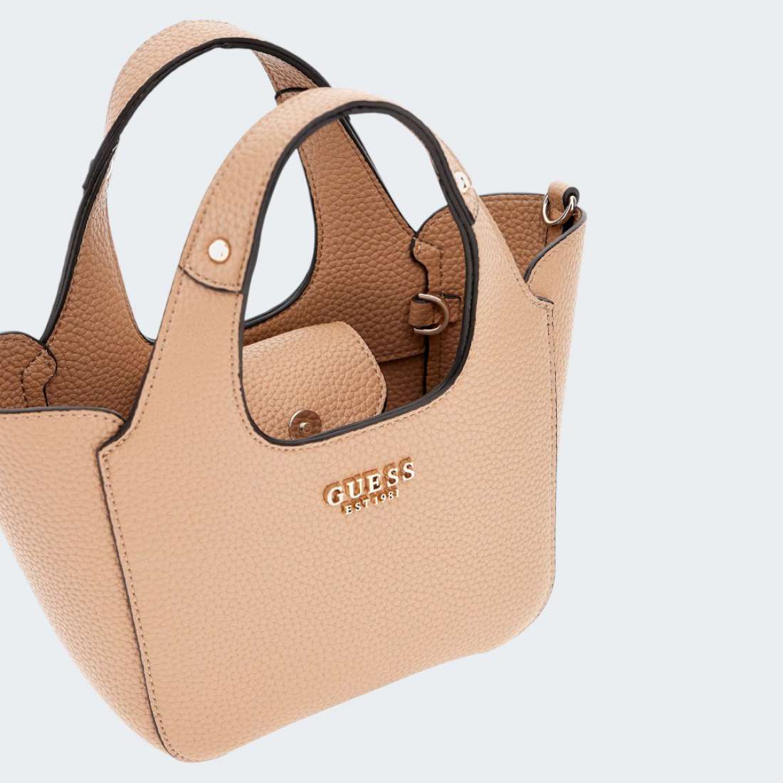 MALA GUESS HELINA MINI TOTE BEIGE