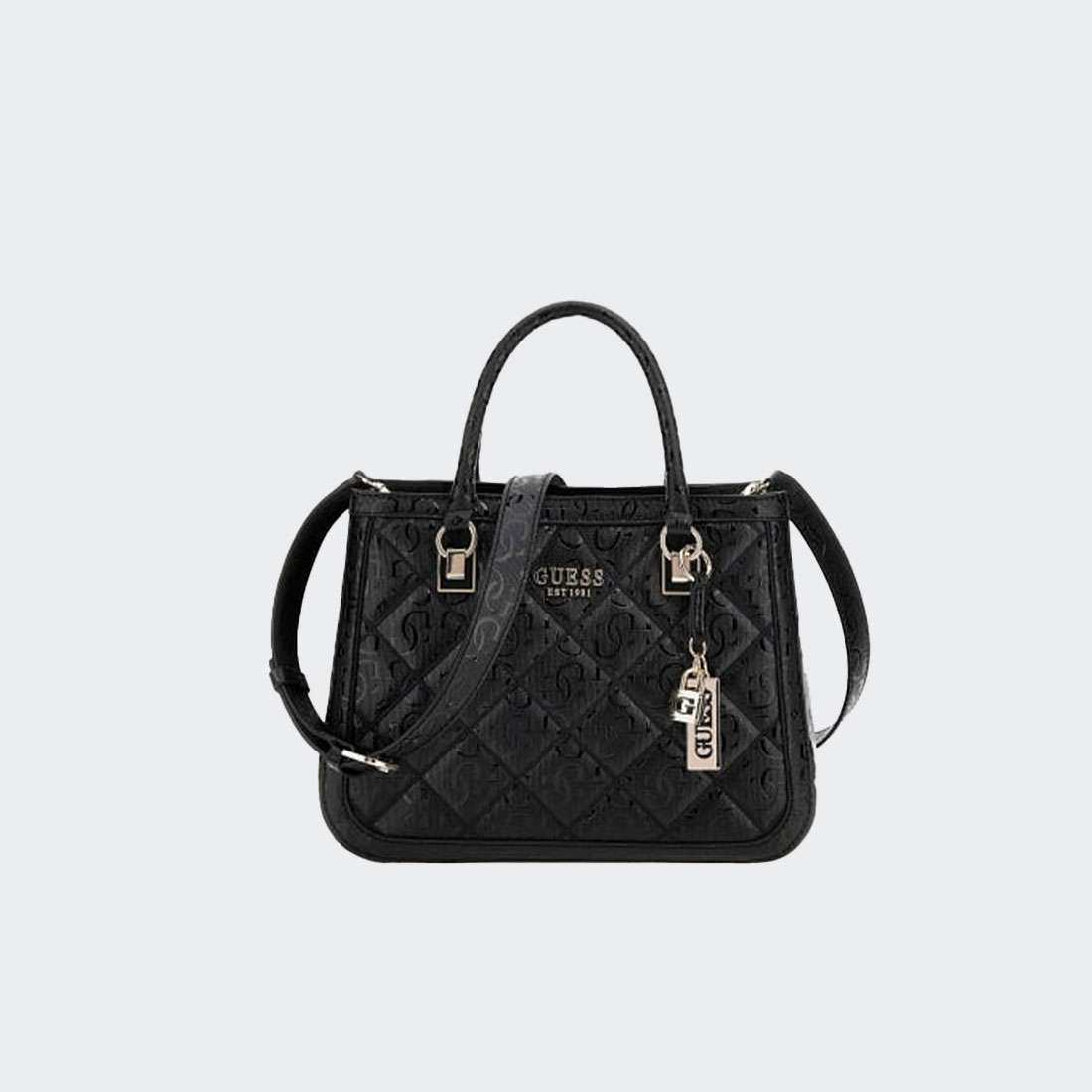 MALA GUESS CADDIE HANDBAG BLACK