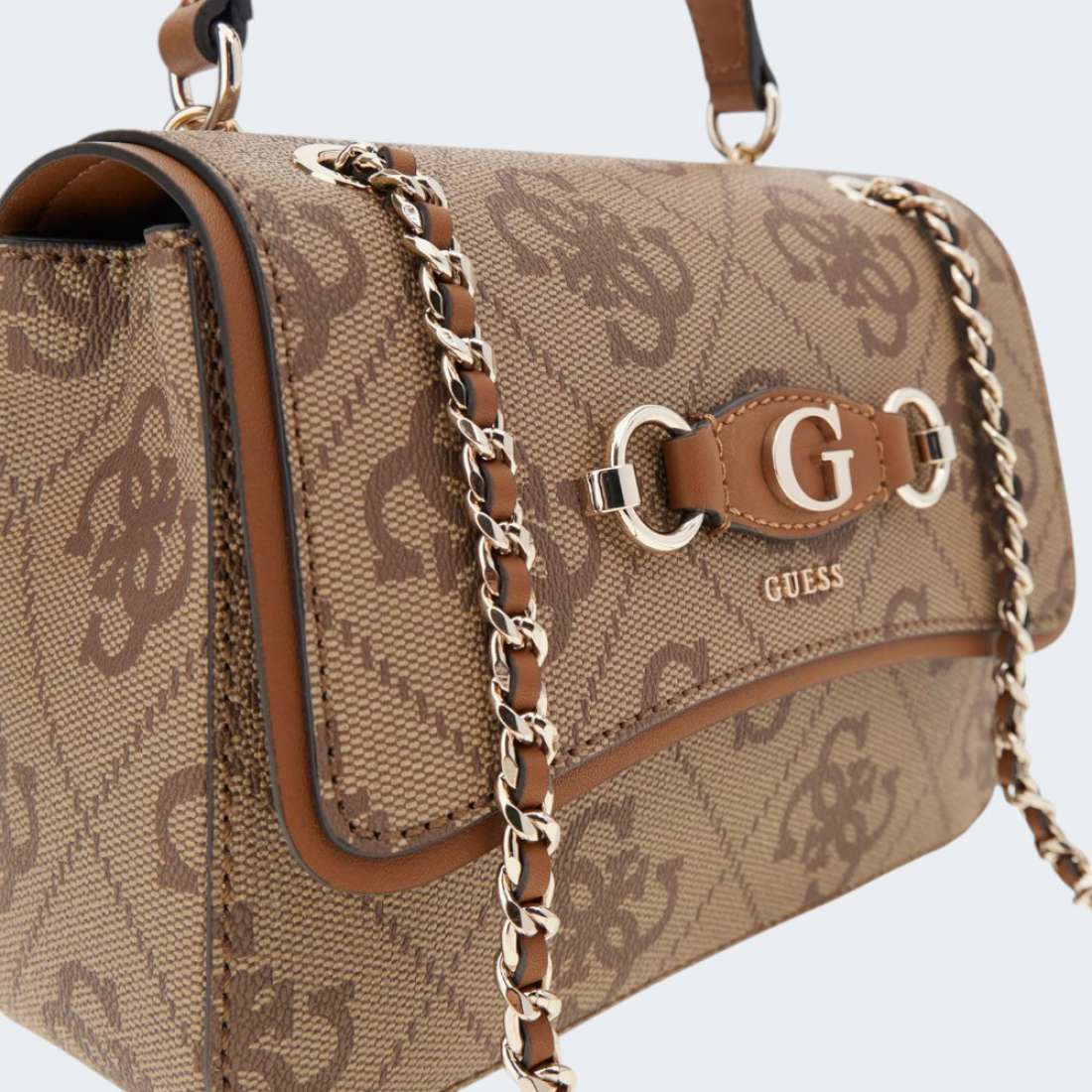 MALA GUESS IZZY CONVERTIBLE LATTE LOGO