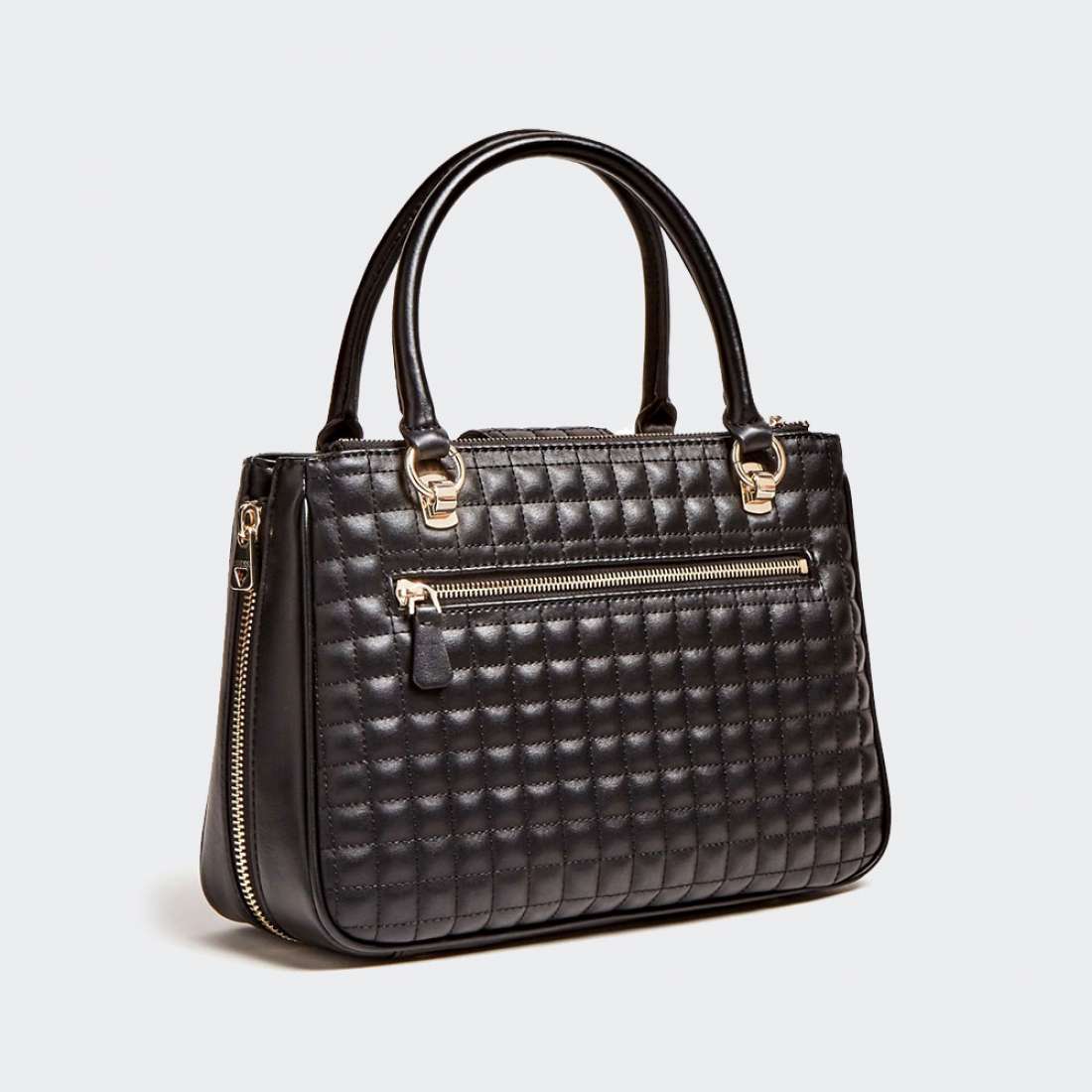 MALA GUESS MATRIX LUXURY SATCHEL BLACK