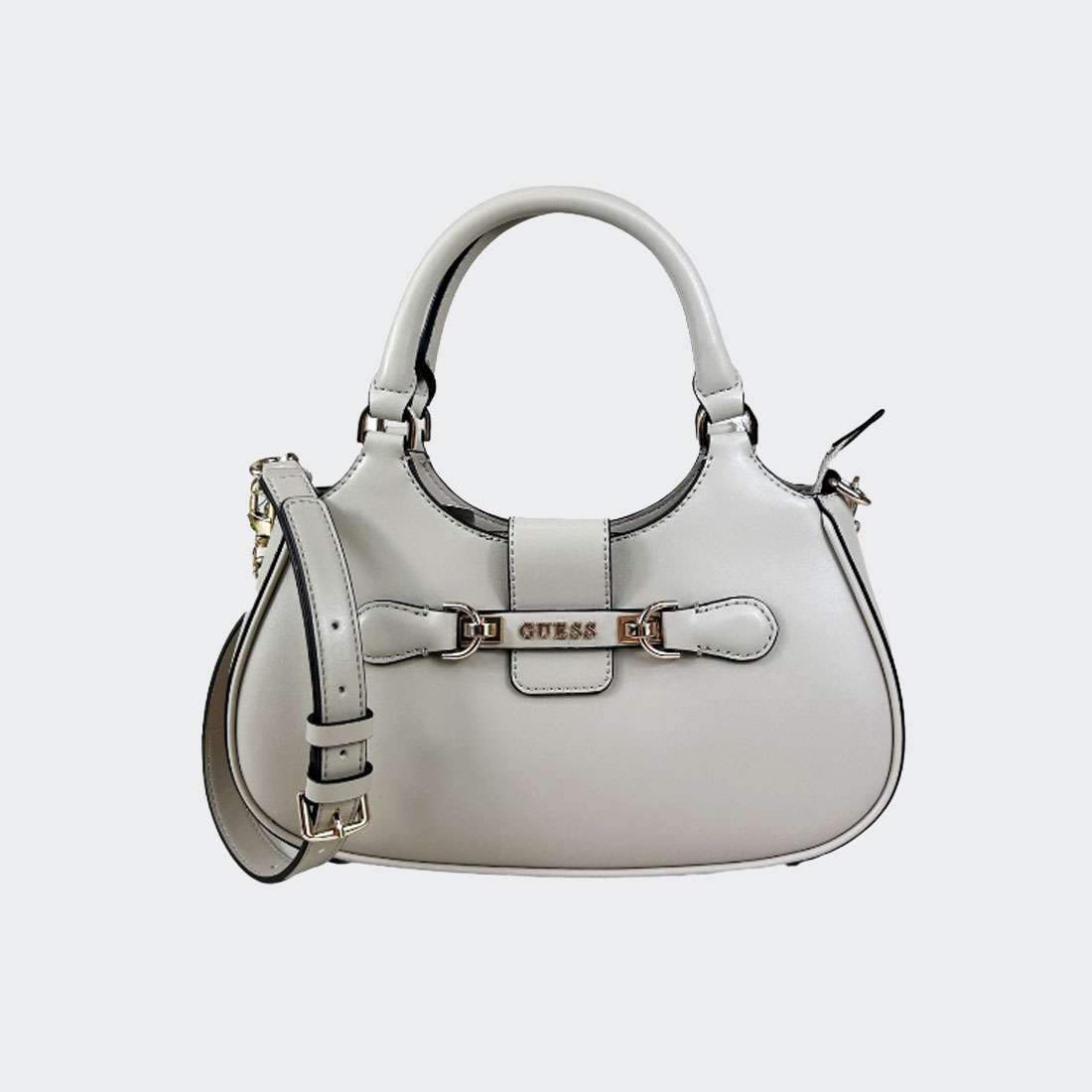 MALA GUESS NOLANA GIRLFRIEND SATCHEL TAUPE