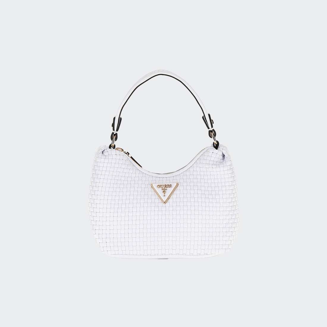 MALA GUESS ETEL MINI HOBO WHITE