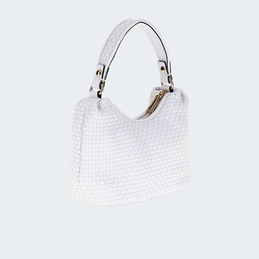 MALA GUESS ETEL MINI HOBO WHITE