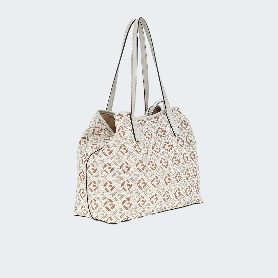 MALA GUESS VIKKY II TOTE GREY/MULTI LOGO