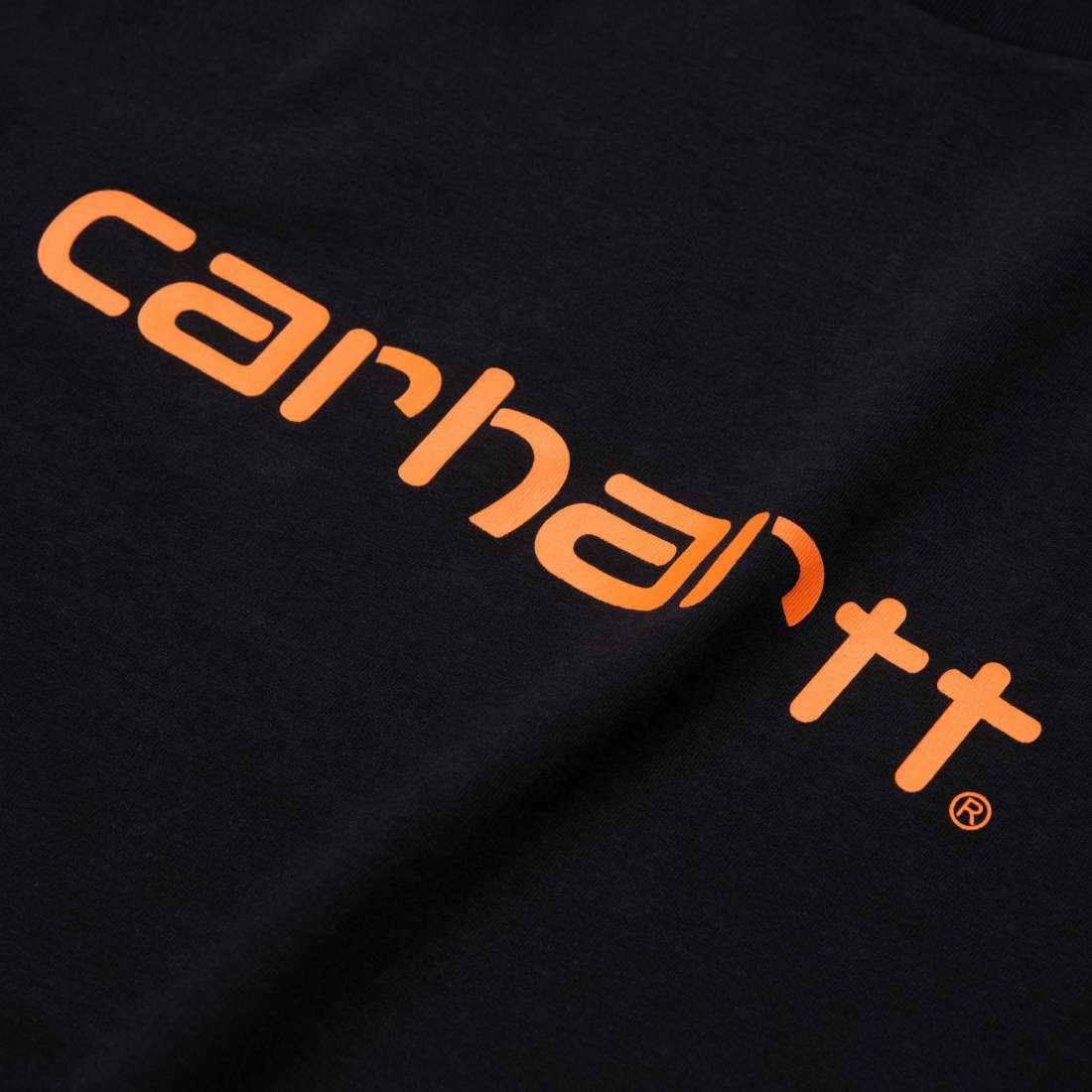 T-SHIRT CARHARTT WIP DARK NAVY/POPORANGE