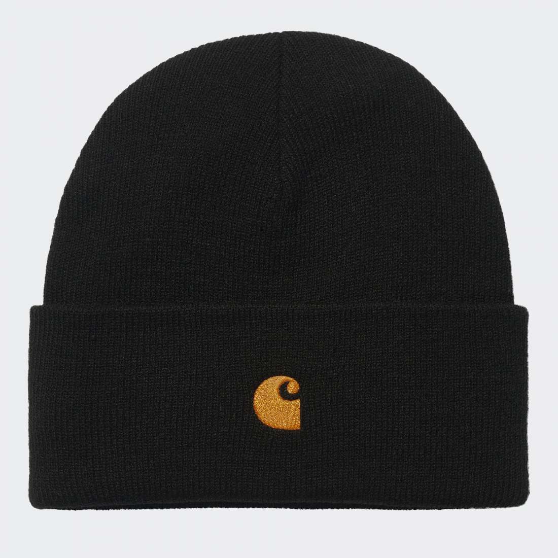 GORRO CARHARTT WIP CHASE BLACK/GOLD