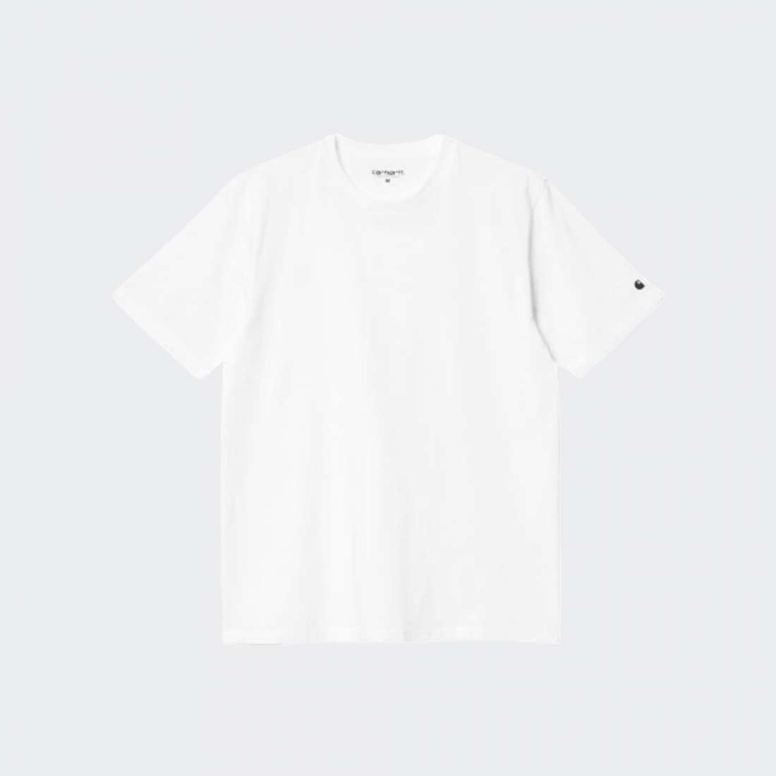 TSHIRT CARHARTT WIP BASE WHITE/BLACK