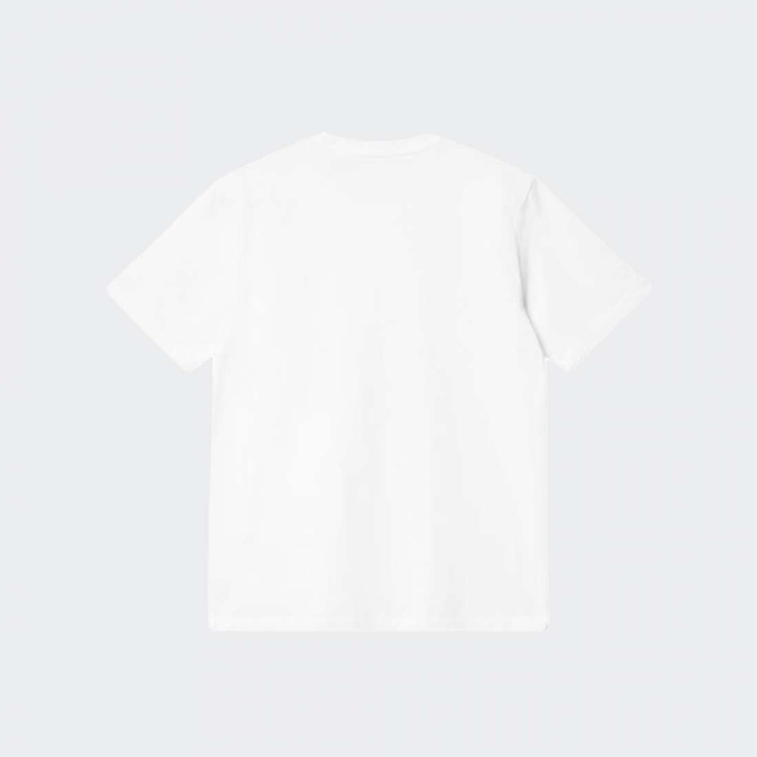 TSHIRT CARHARTT WIP BASE WHITE/BLACK