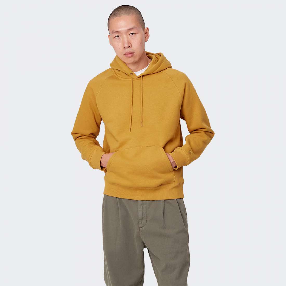 HOODIE CARHARTT WIP CHASE GOLD