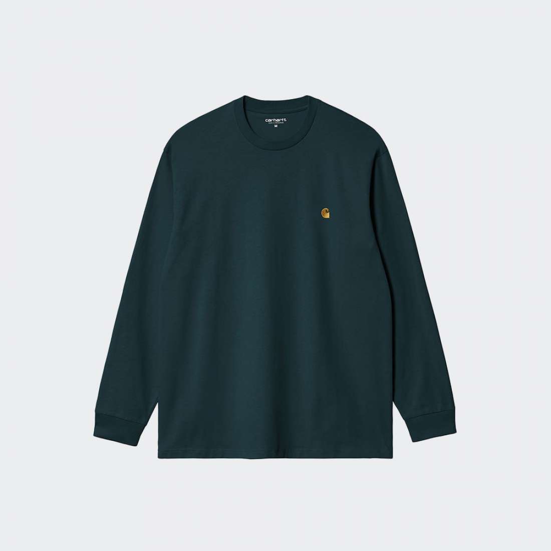 LONGSLEEVE CARHARTT WIP CHASE DUCK BLUE/GOLD