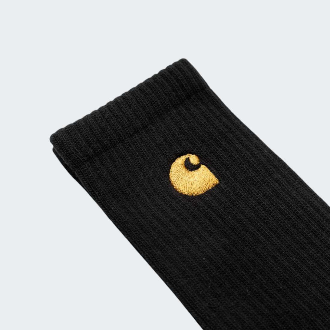 MEIAS CARHARTT CHASE KNIT BLACK/GOLD