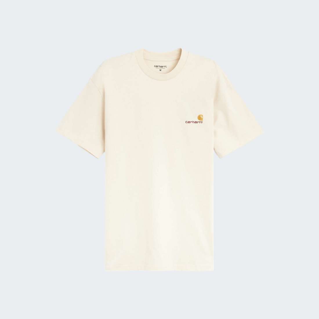 TSHIRT CARHARTT WIP AMERICAN SCRIPT NATURAL