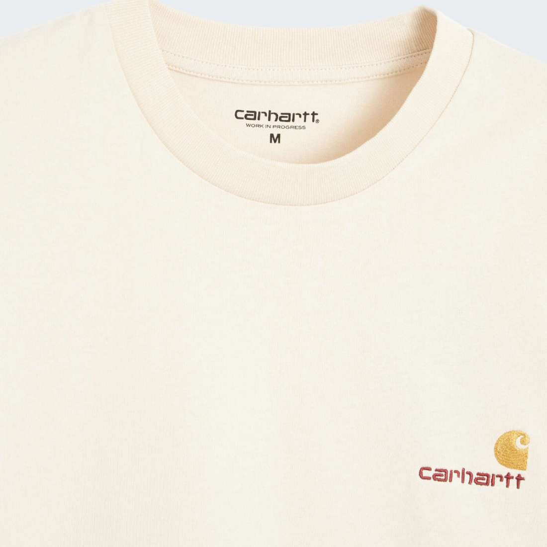 TSHIRT CARHARTT WIP AMERICAN SCRIPT NATURAL