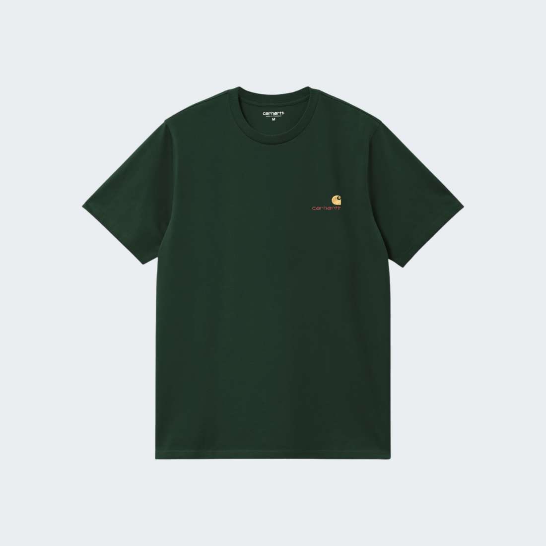 TSHIRT CARHARTT AMERICAN SCRIPT CONIFER