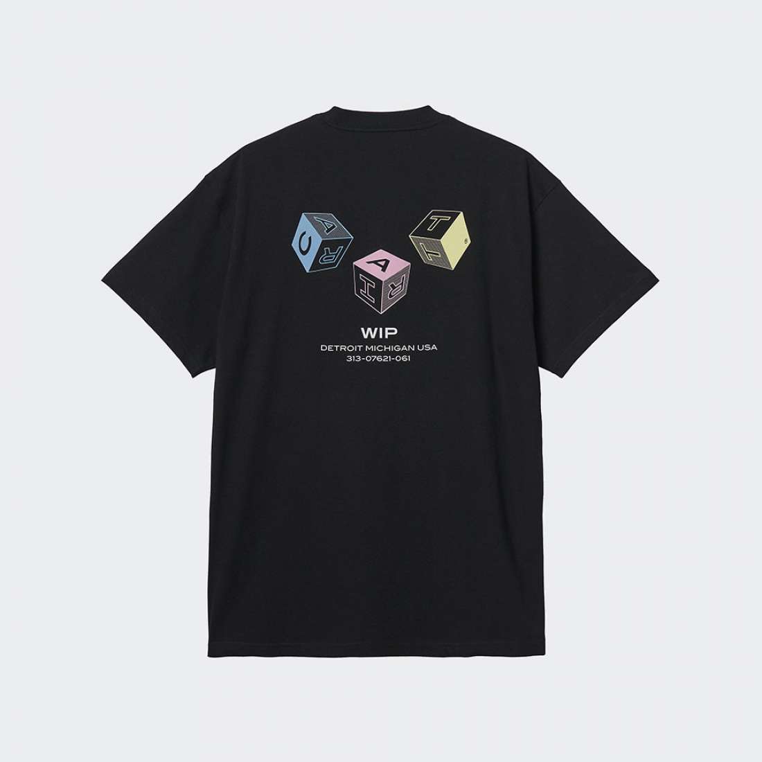 TSHIRT CARHARTT WIP CUBE BLACK