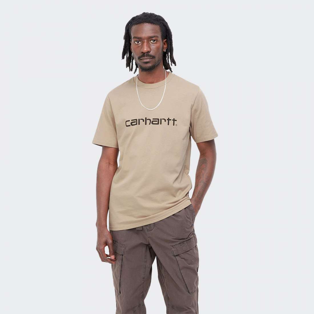 TSHIRT CARHARTT WIP SCRIPT WALL/CYPRESS