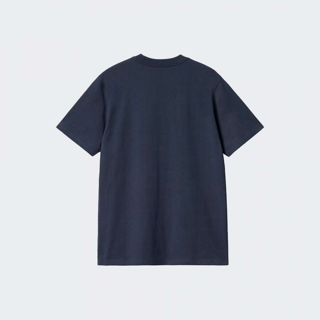 TSHIRT CARHARTT WIP SCRIPT AIR FORCE BLUE/MALBEC