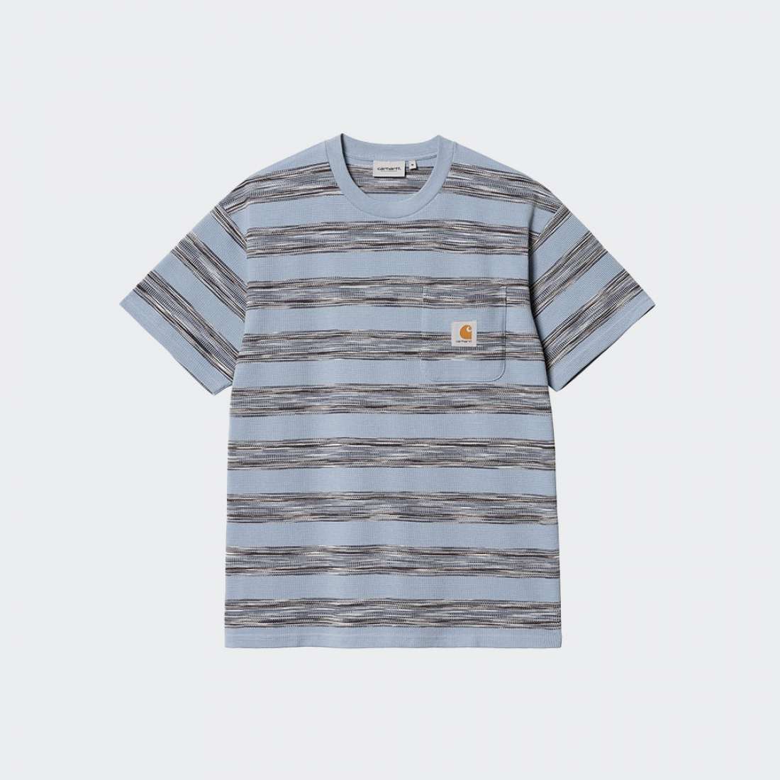 TSHIRT CARHARTT WIP DODSON POCKET DODSON STRIPE H/MISTY