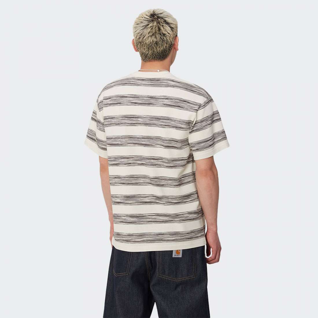 TSHIRT CARHARTT DODSON POCKET DODSON STRIPE H/NATURAL