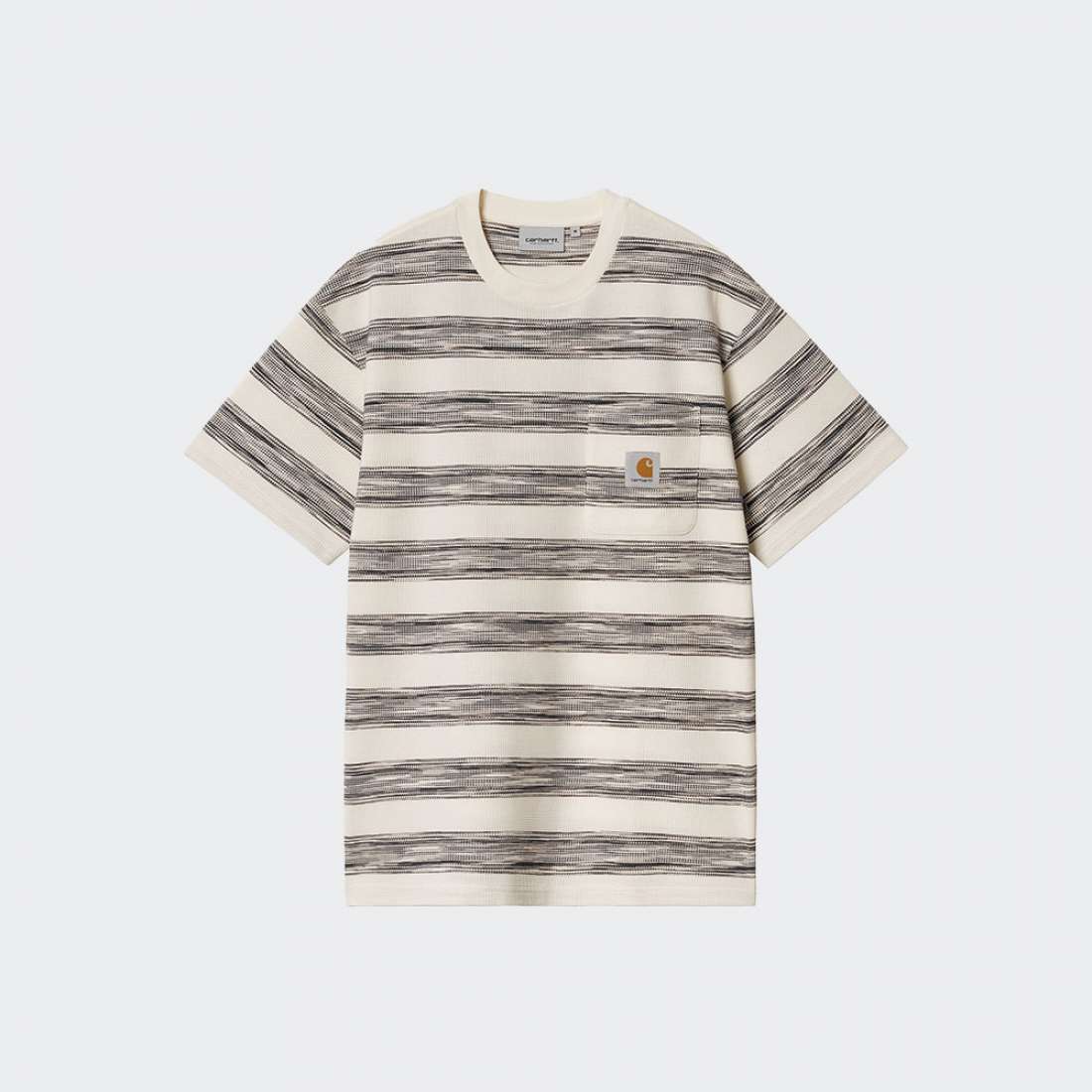 TSHIRT CARHARTT DODSON POCKET DODSON STRIPE H/NATURAL