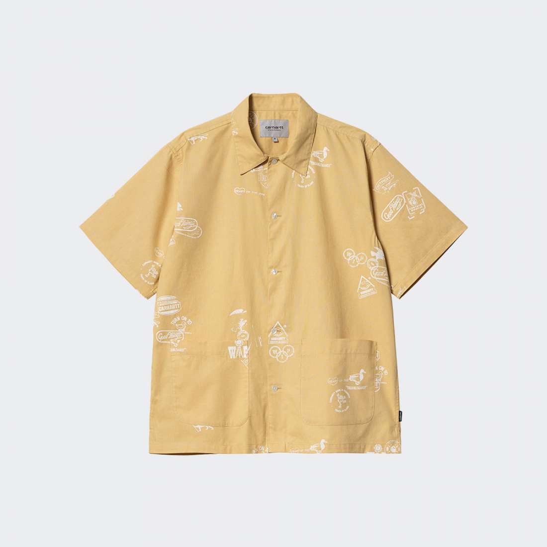 CAMISA CARHARTT WIP STAMP BOURBON