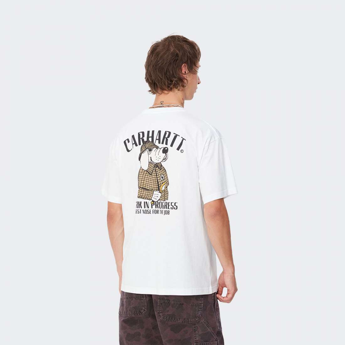 TSHIRT CARHARTT INSPECTOR WHITE