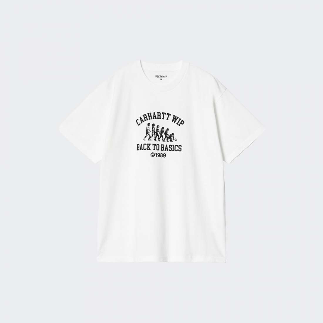 TSHIRT CARHARTT WIP BASICS BLACK/WHITE