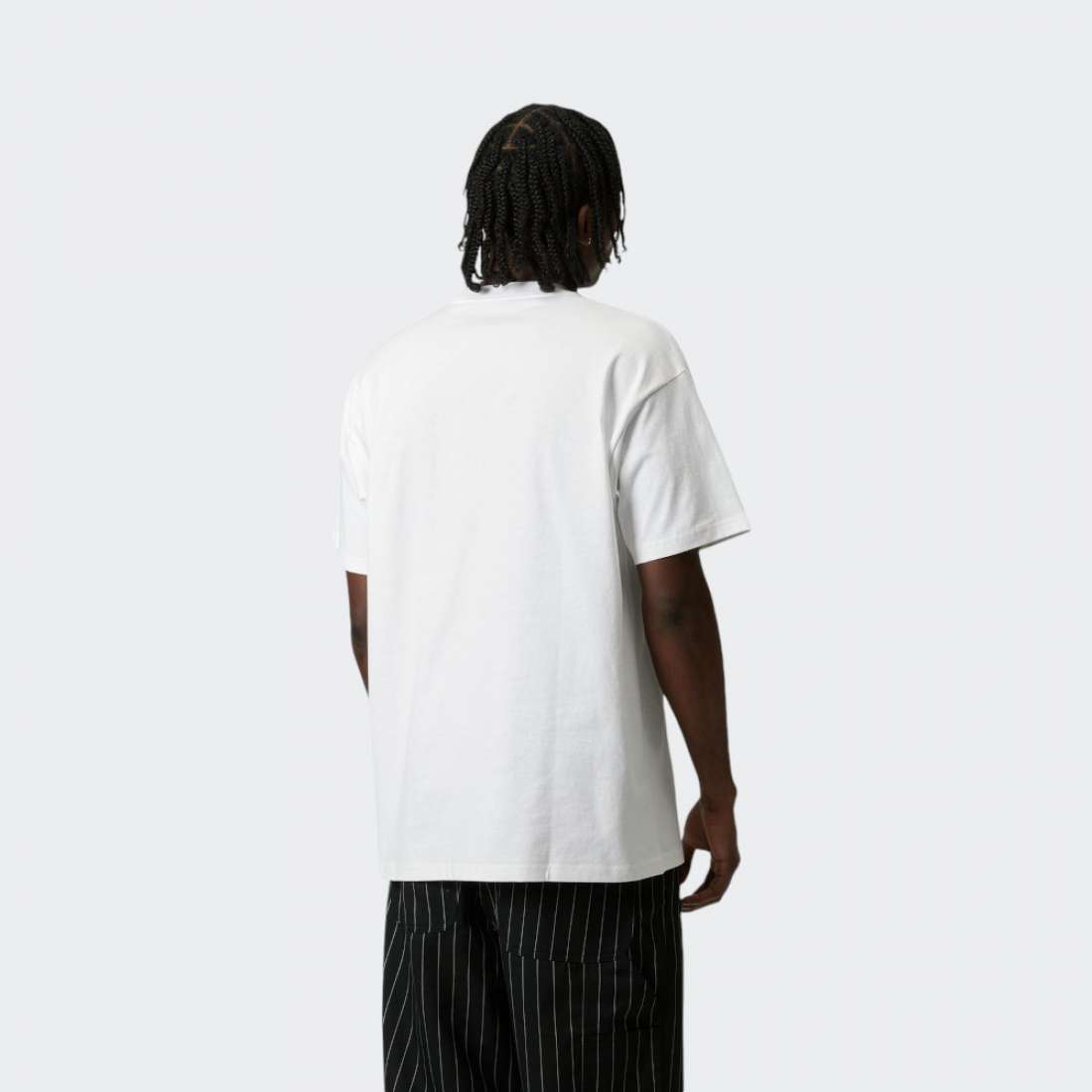 TSHIRT CARHARTT WIP FRAGMENTS POCKET WHITE/BLACK