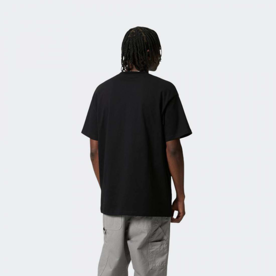 TSHIRT CARHARTT WIP FRAGMENTS POCKET BLACK/WHITE