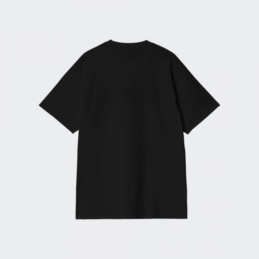 TSHIRT CARHARTT WIP LABEL SCRIPT BLACK