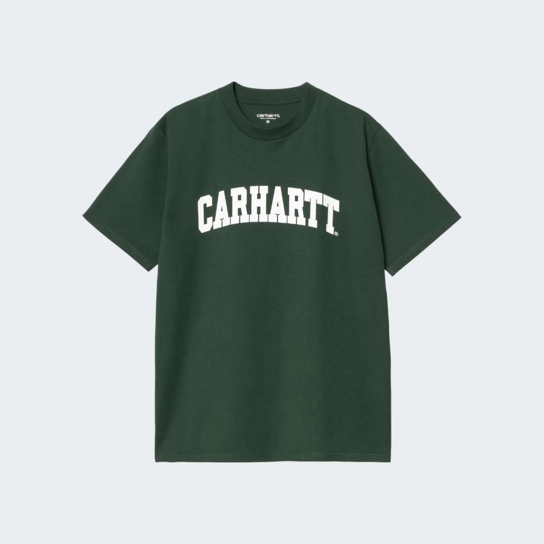 TSHIRT CARHARTT WIP UNIVERSITY CONIFER/WHITE