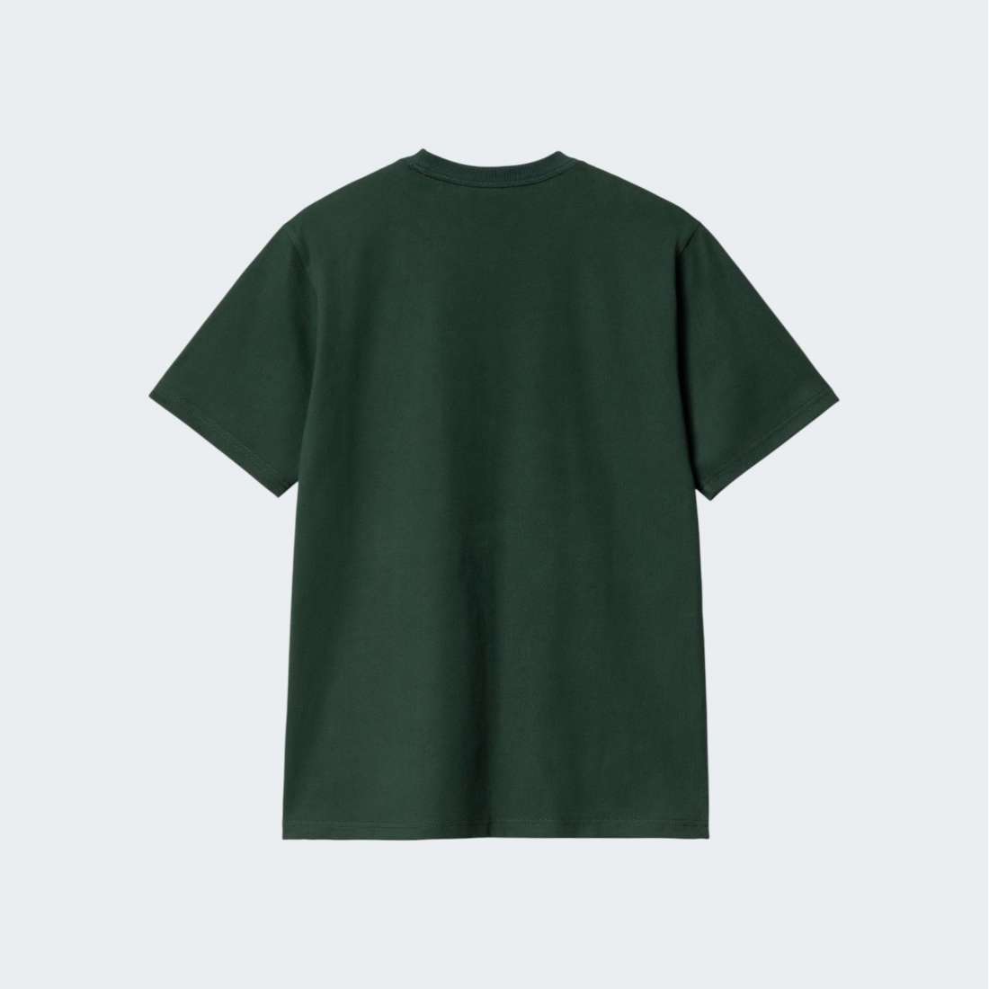 TSHIRT CARHARTT WIP UNIVERSITY SCRIPT CONIFER/WHITE