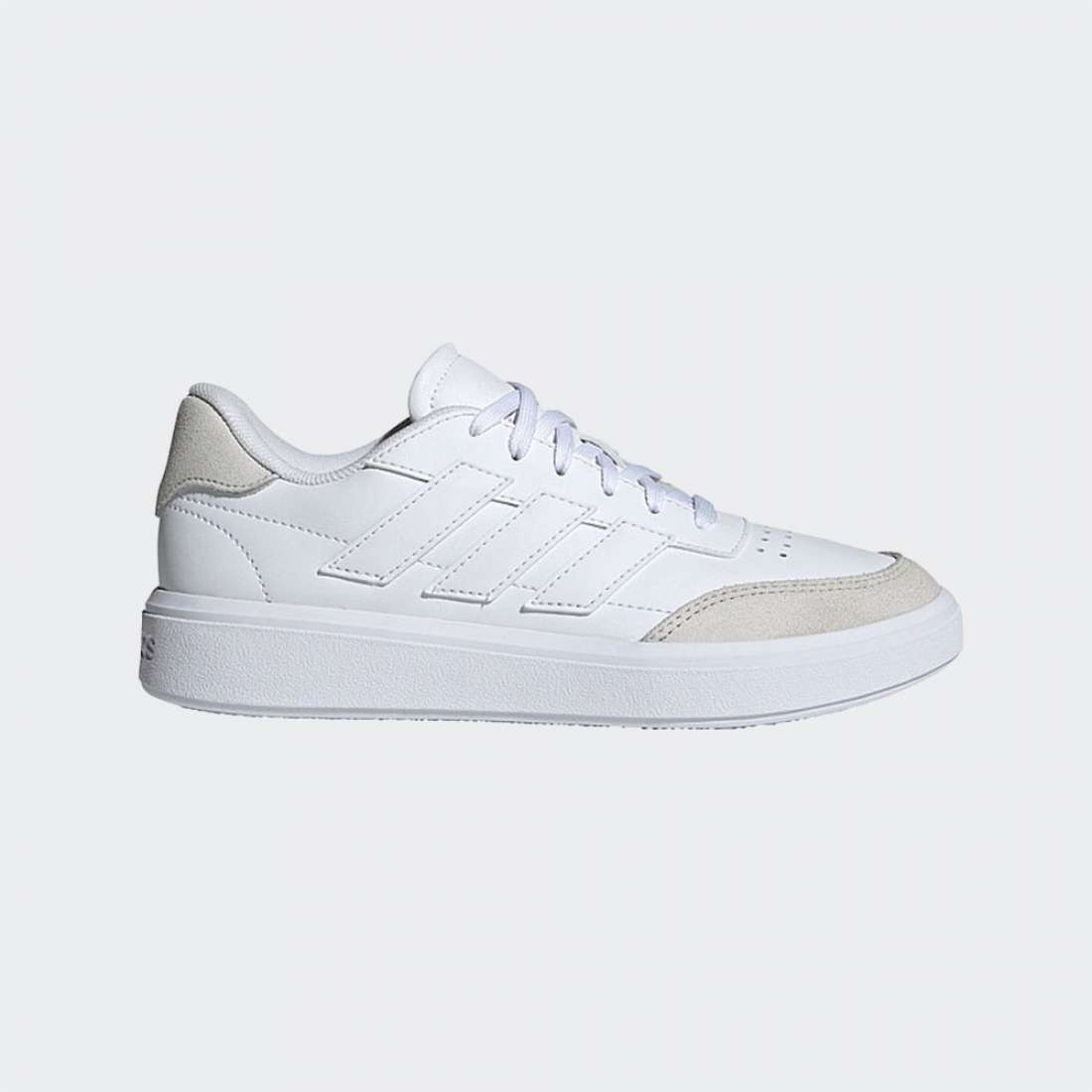 ADIDAS COURTBLOCK J FTWWHT/FTWWHT/FTWWHT