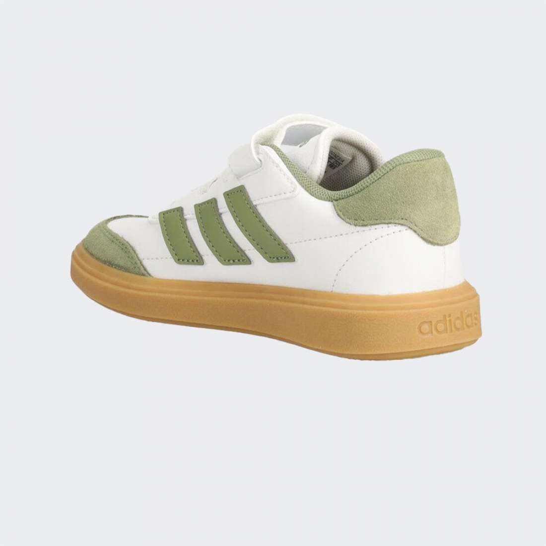 ADIDAS COURT BLOCK FTWWHT/TENGRN/GUM