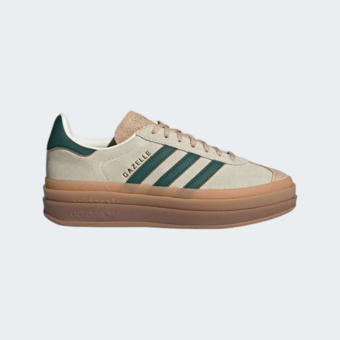 ADIDAS GAZELLE BOLD WHITE/GREEN