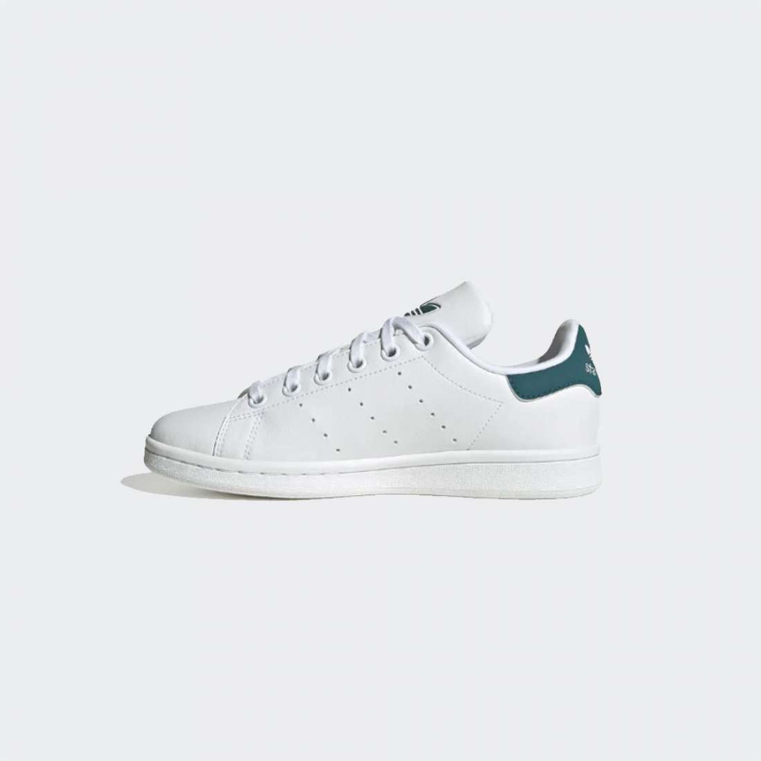 ADIDAS STAN SMITH J FTWWHT/FTWWHT/LEGTEA