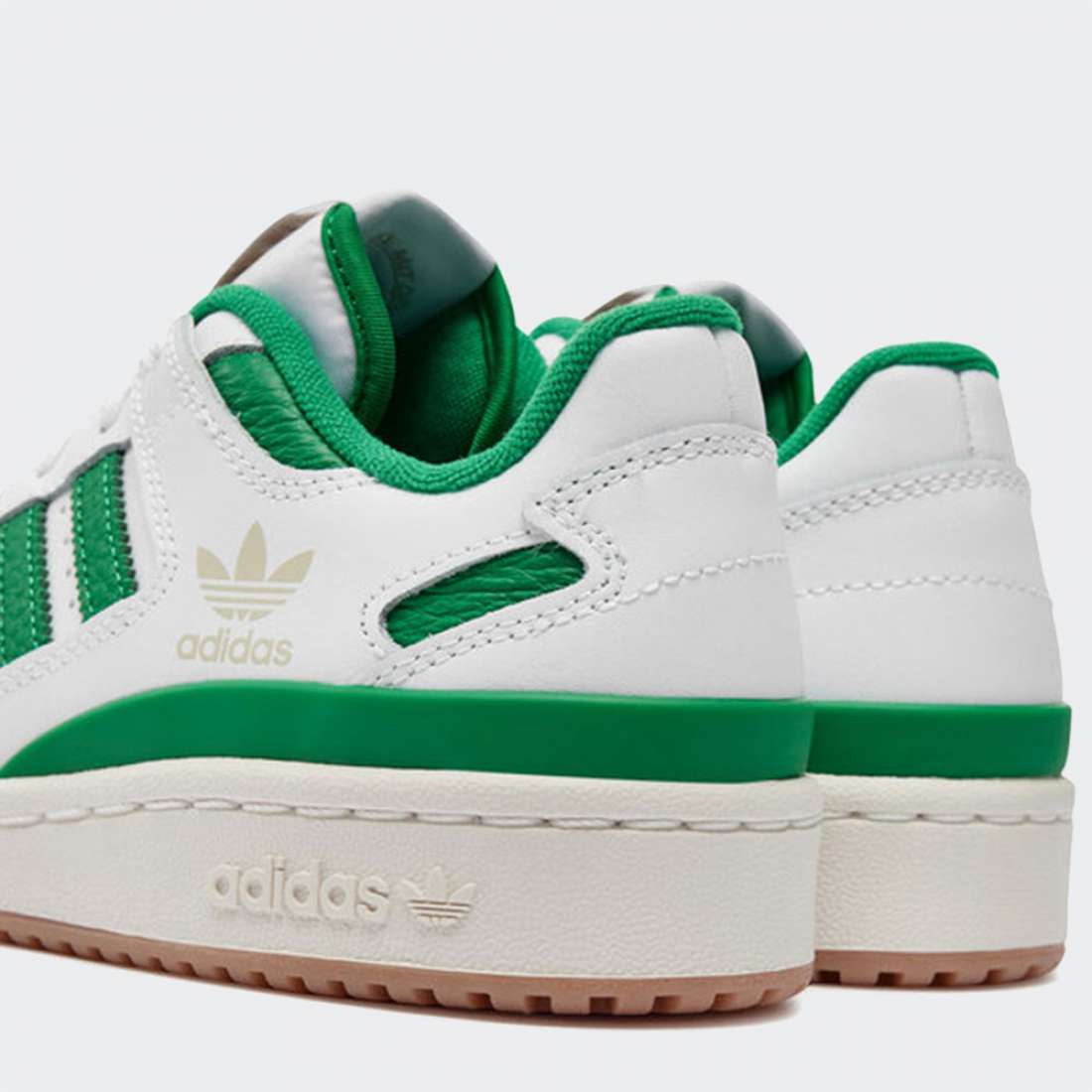 ADIDAS FORUM LOW CL J FTWWHT/GREEN/CLOWHI