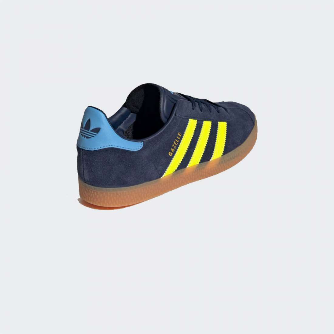 ADIDAS GAZELLE J NINDIG/YELLOW/LT BLUE