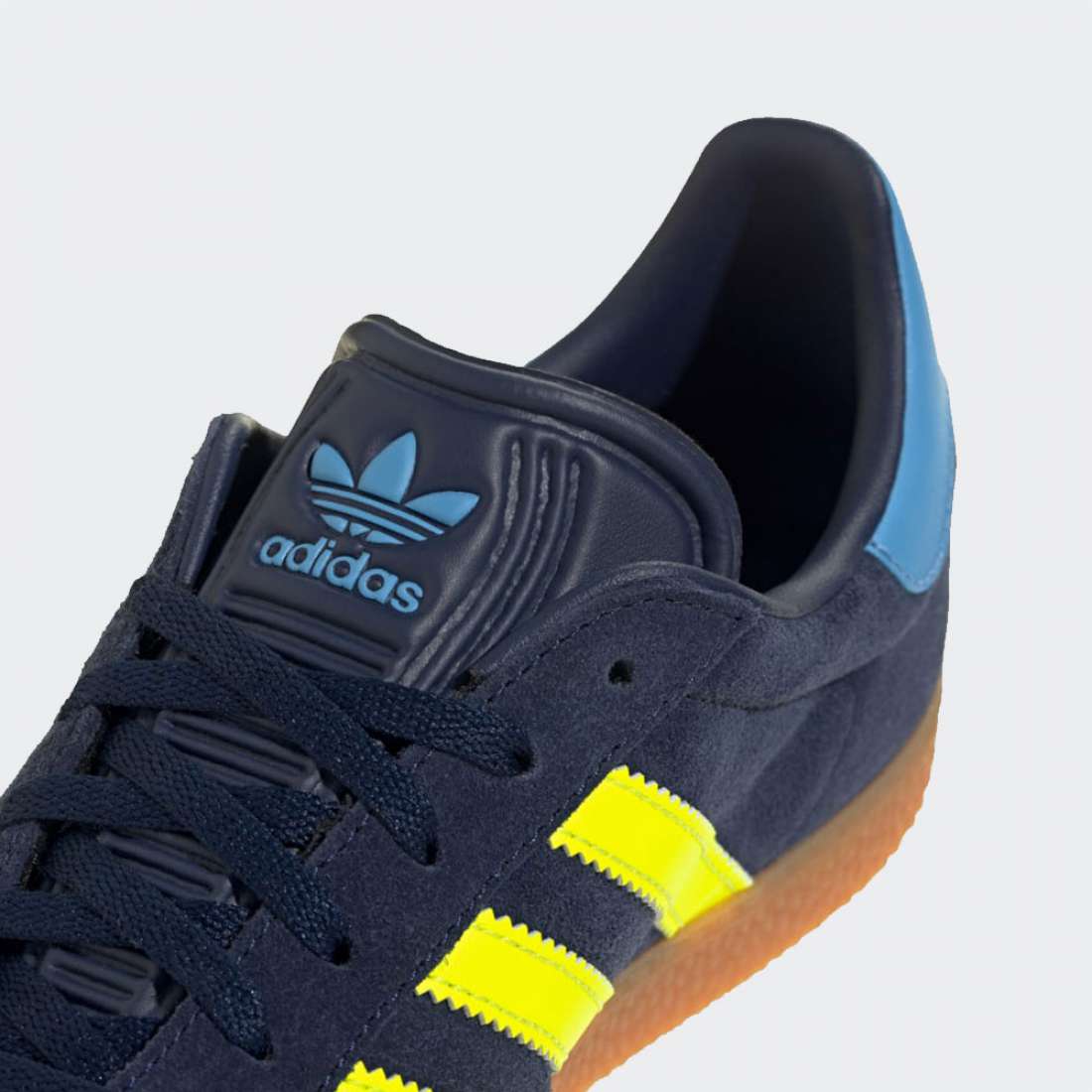 ADIDAS GAZELLE J NINDIG/YELLOW/LT BLUE