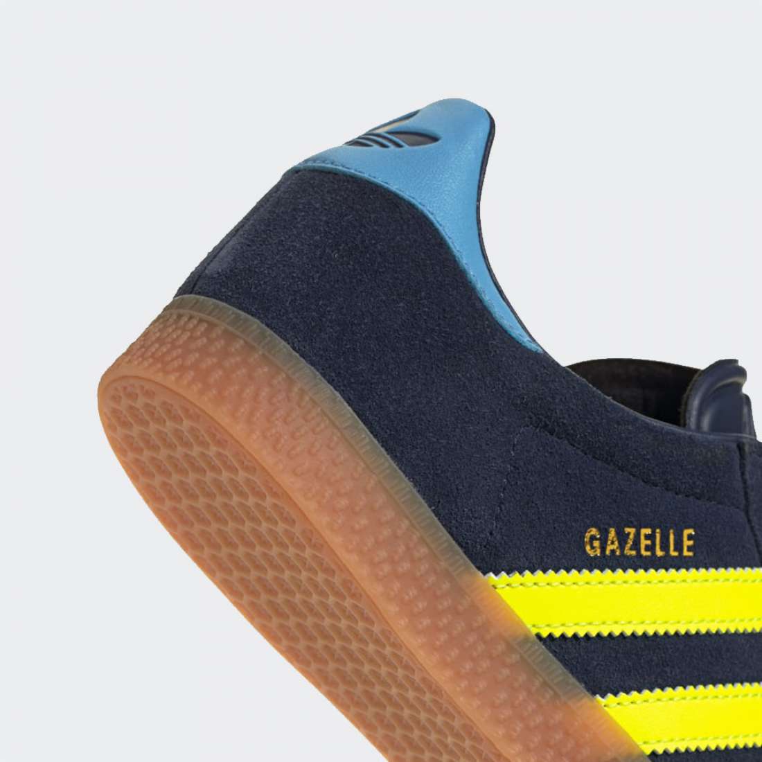 ADIDAS GAZELLE J NINDIG/YELLOW/LT BLUE