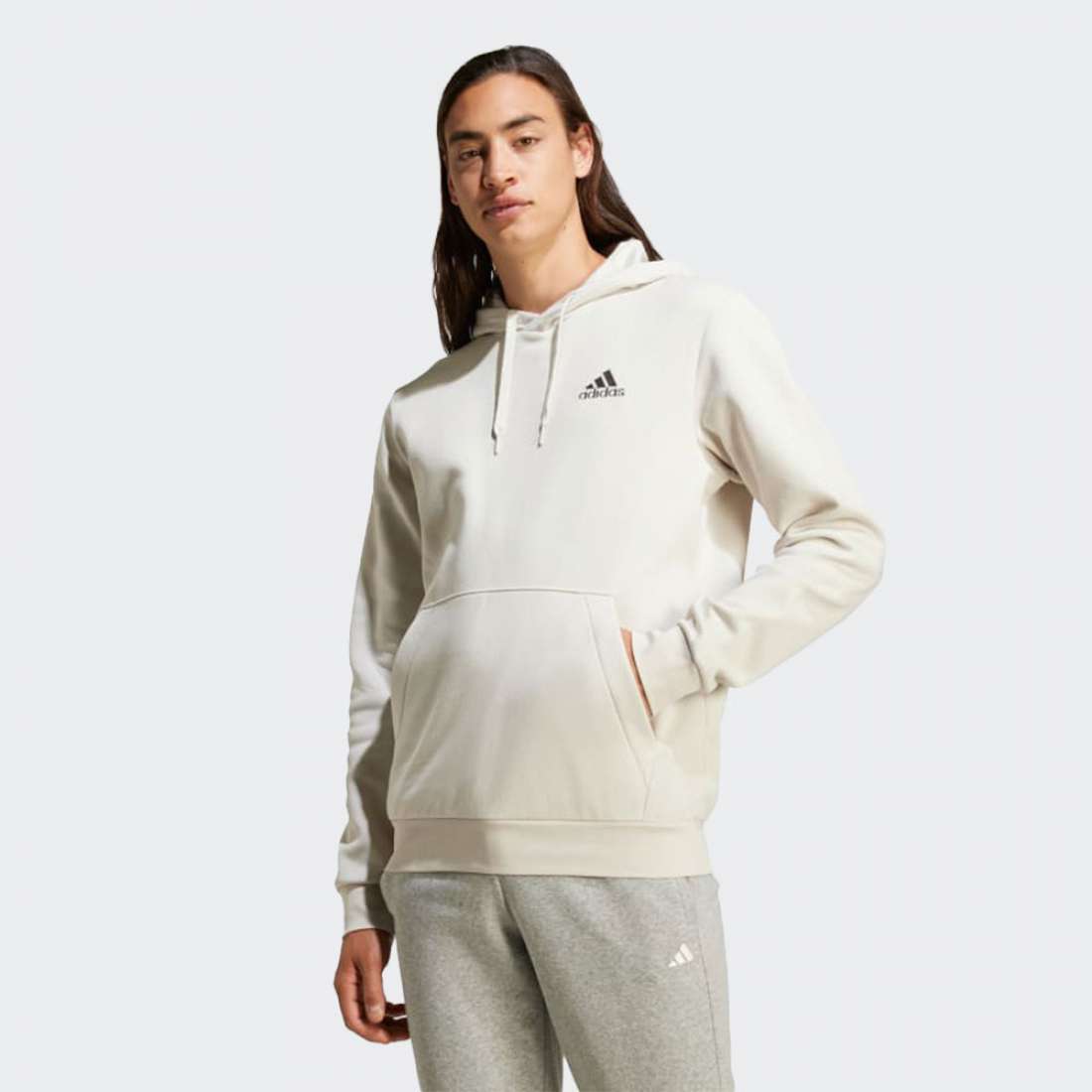 HOODIE ADIDAS FEELCOZY ALUMIN