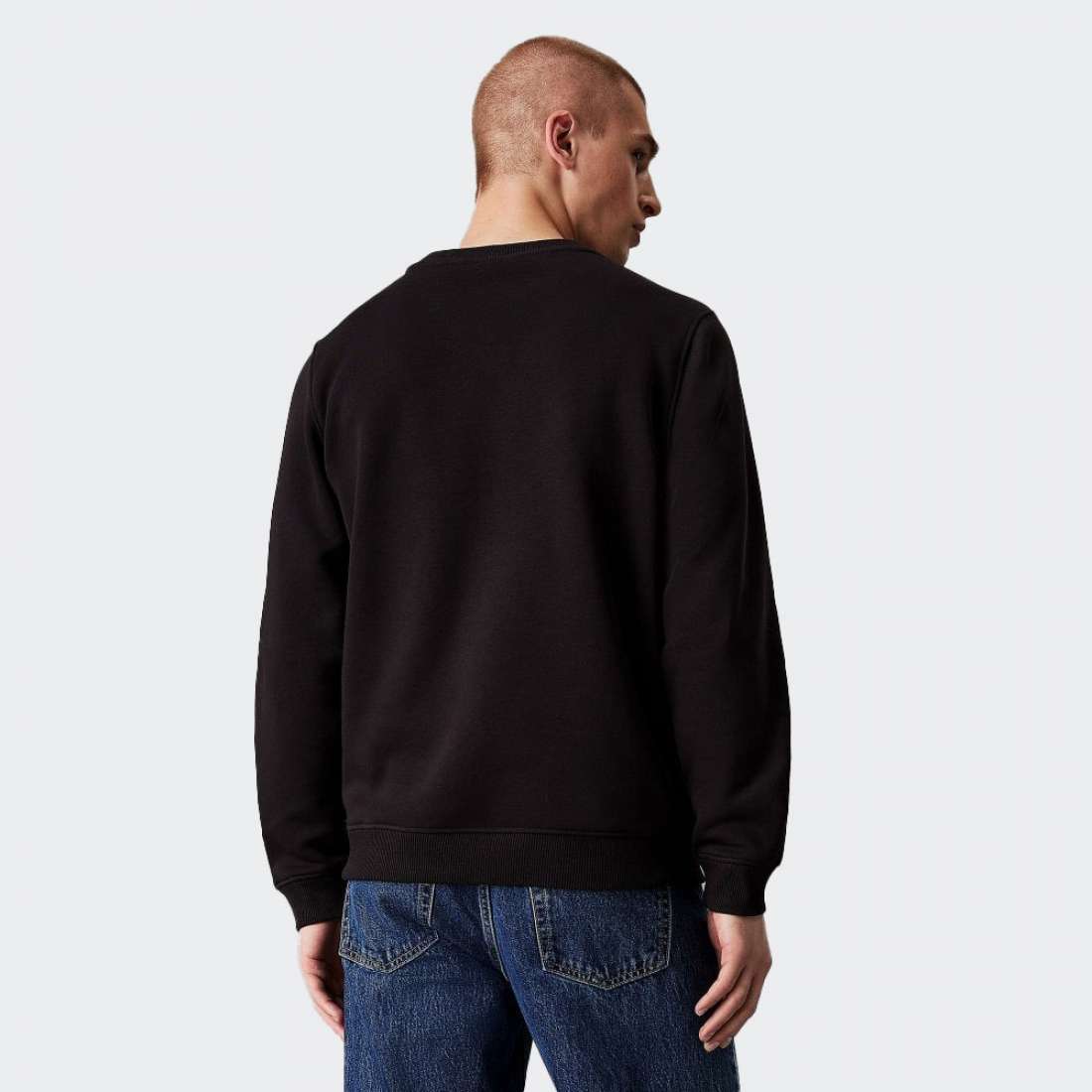 SWEATSHIRT CALVIN KLEIN MONOLOGO CK BLACK