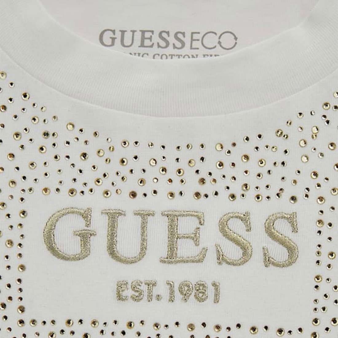 TSHIRT GUESS STRASS G011