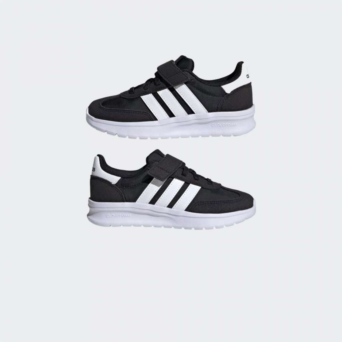 ADIDAS RUN 70S 2.0 EL C BLACK/FTWWHT/GUM