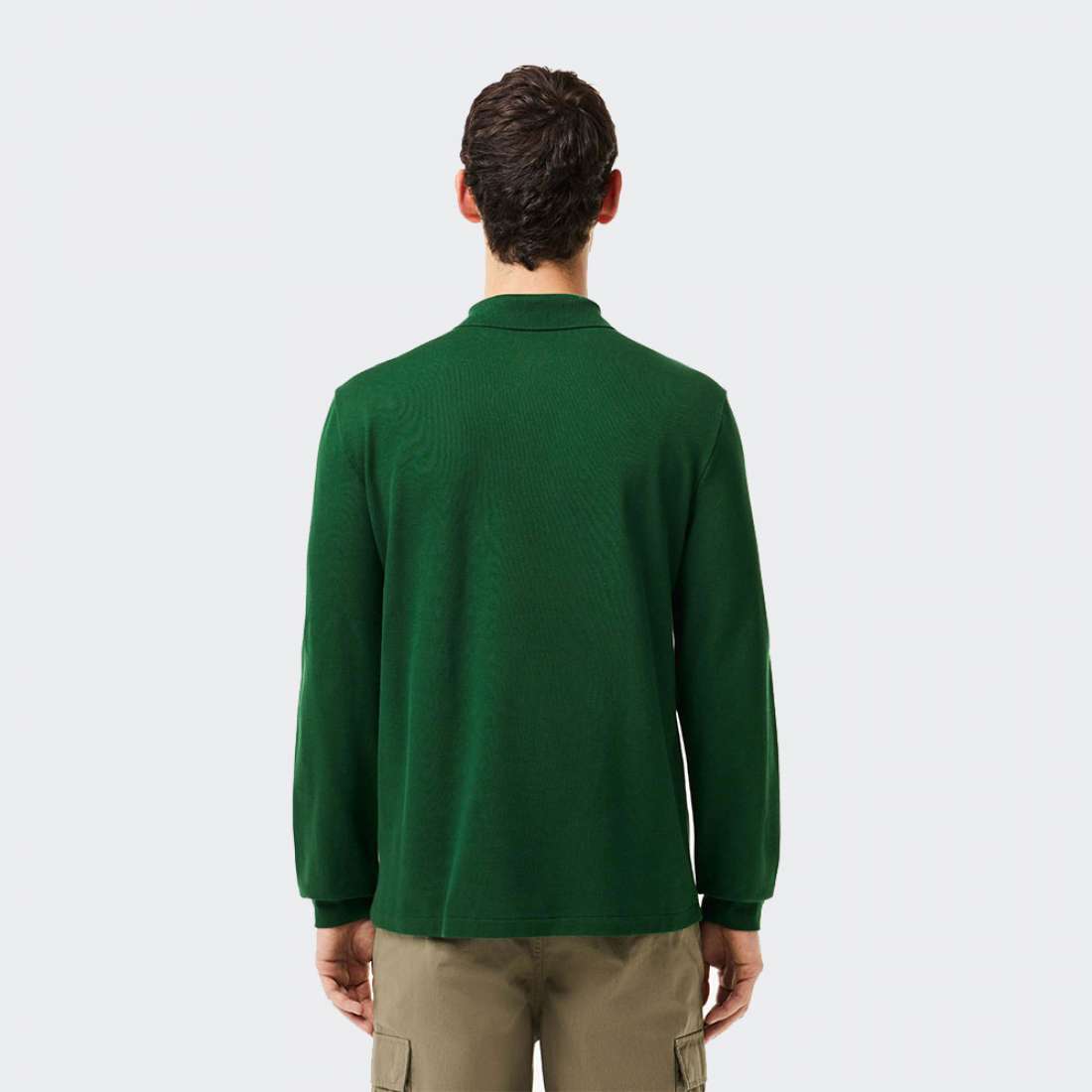 POLO DE MANGA COMPRIDA LACOSTE L1312 GREEN