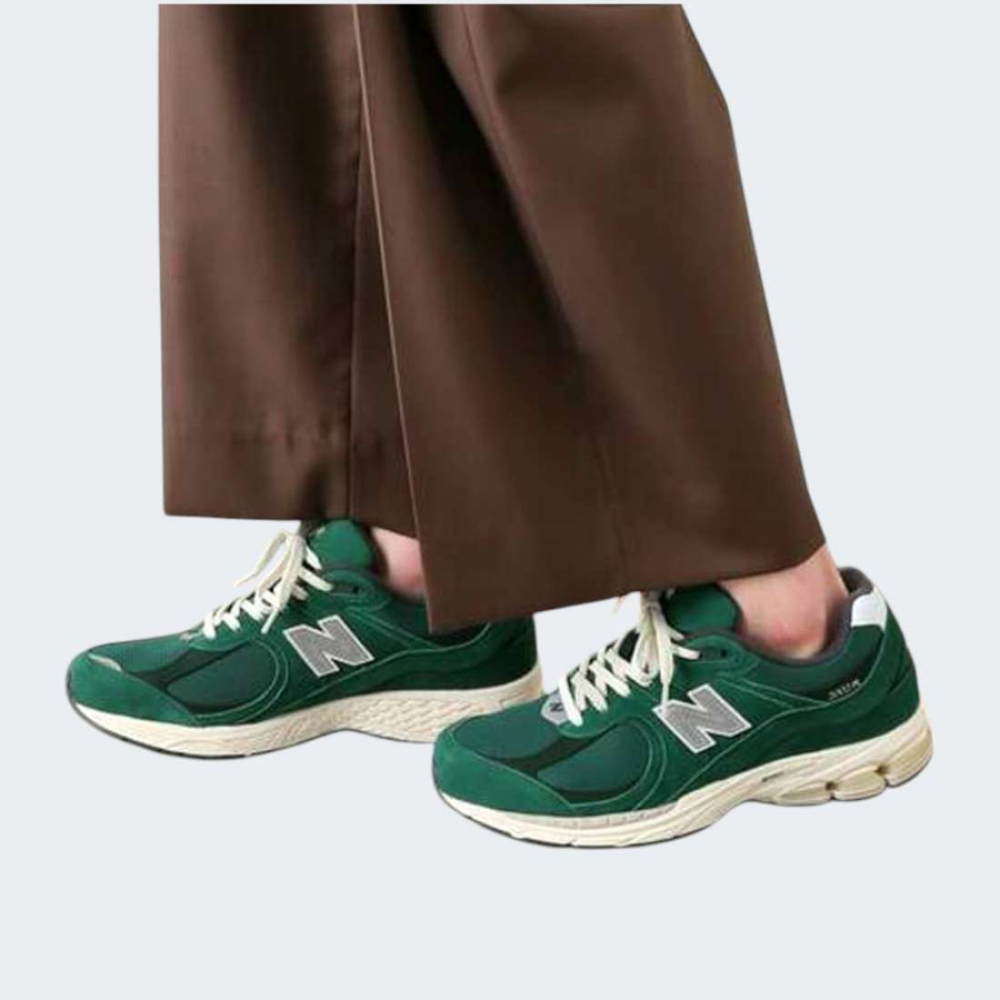 NEW BALANCE 2002 GREEN/BLACK