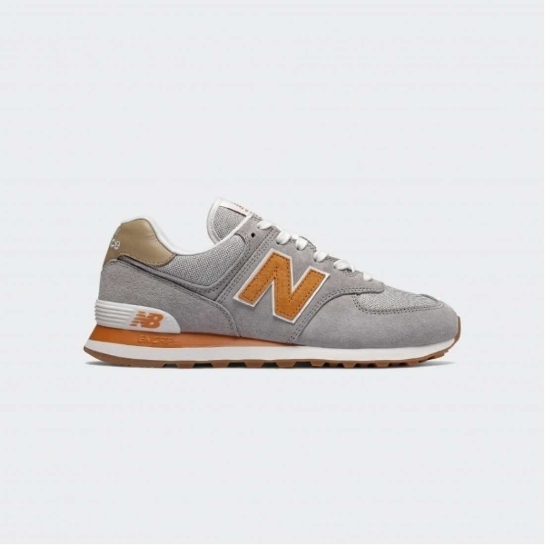 NEW BALANCE 574 GREY/YELLOW