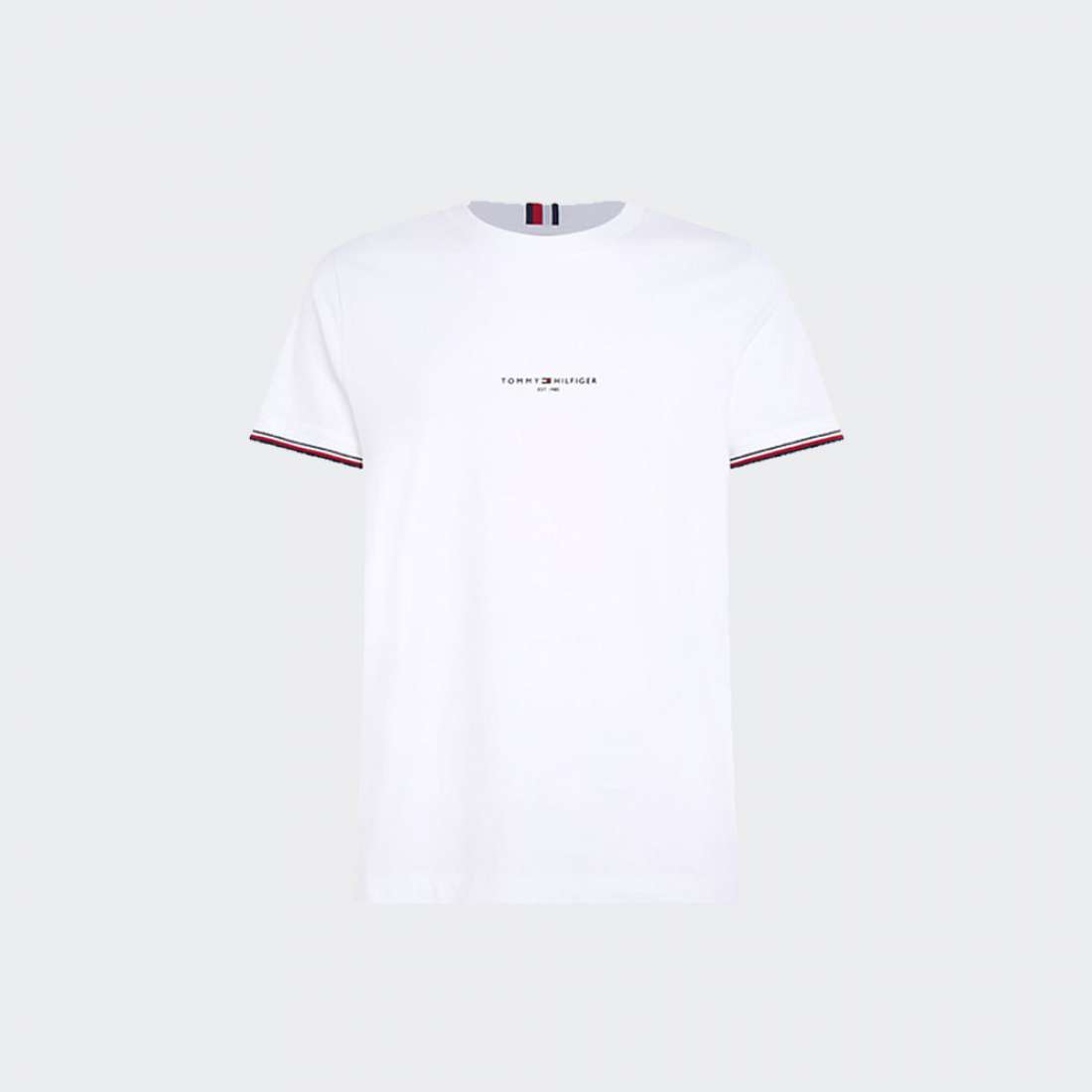 Grupo Lpoint® - Tshirt Tommy Hilfiger Logo Weathered White
